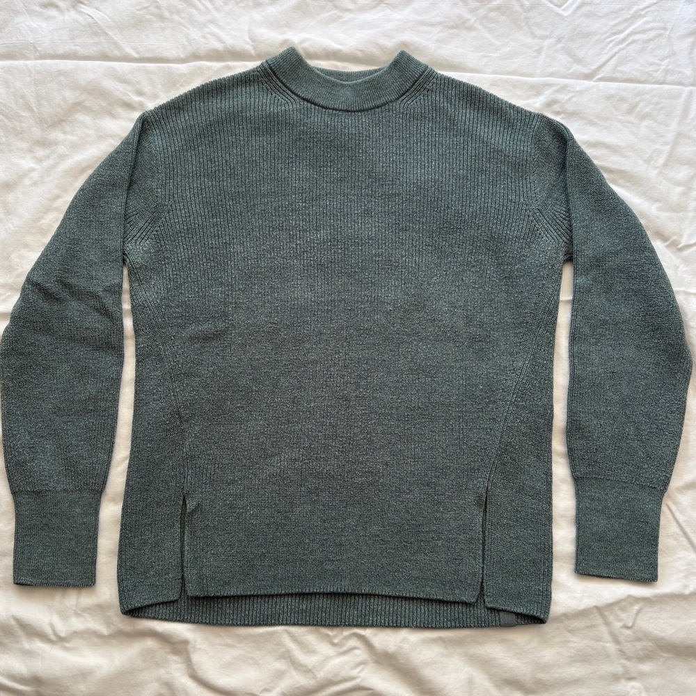 Lululemon Merino Wool-Blend Ribbed Crewneck Sweater - Picture 6 of 8